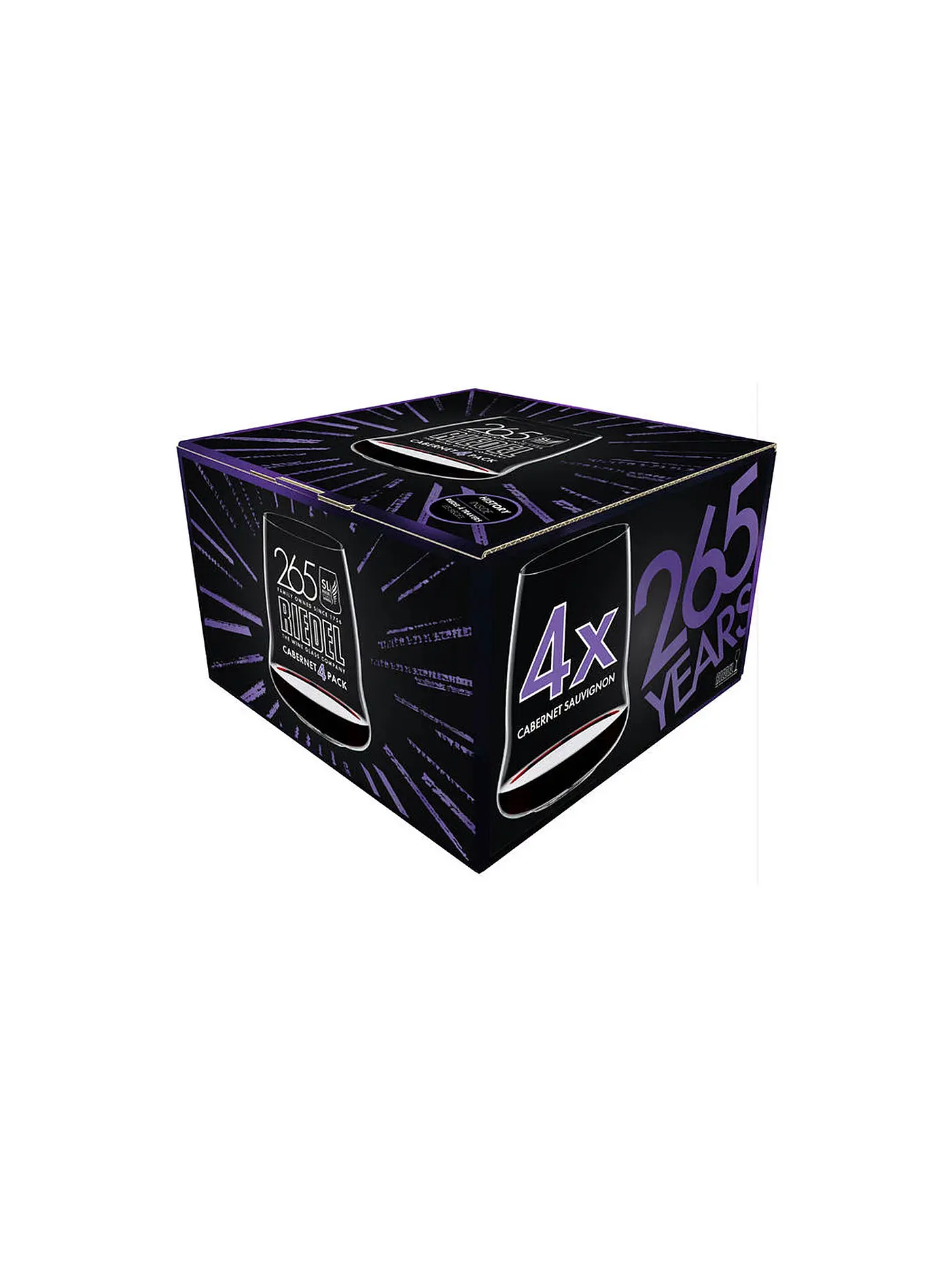RIEDEL | Rotweinglas 4er Set STEMLESS WINGS Cabernet Sauvignon | 